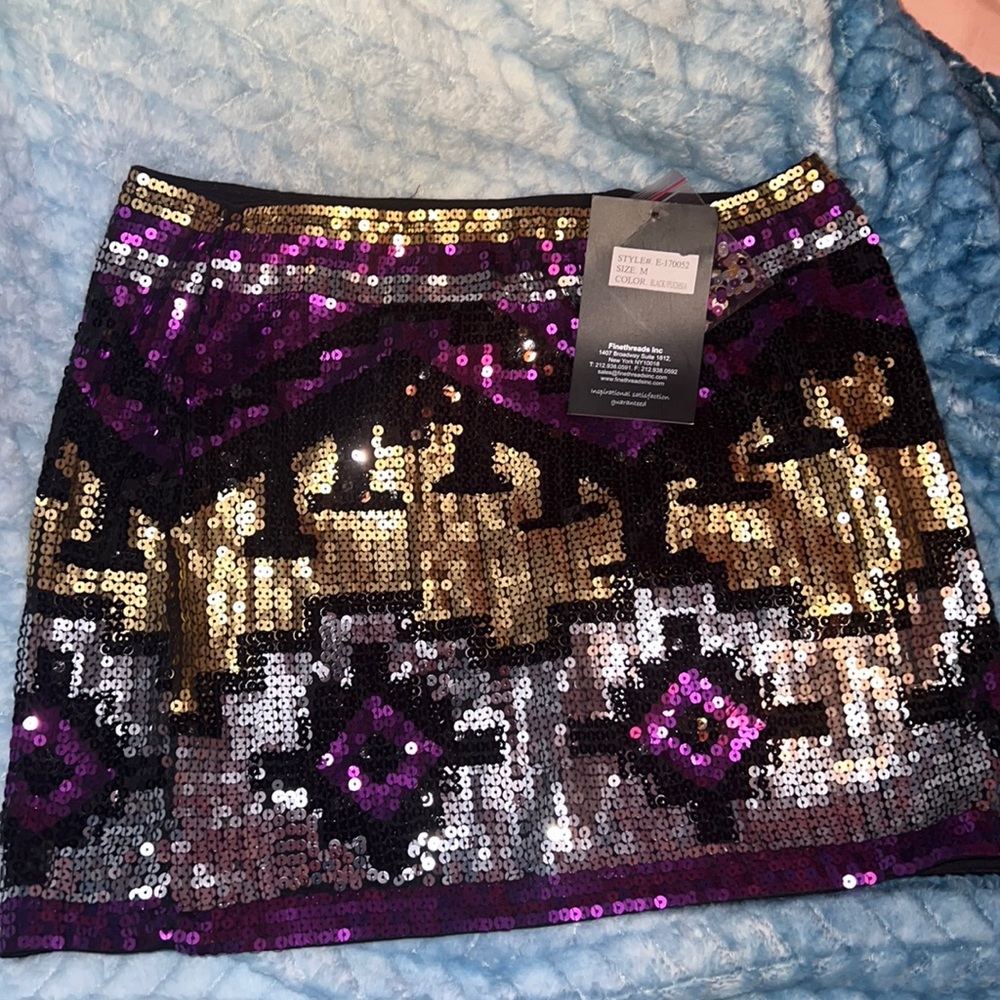 Sequin skirt